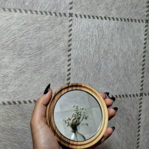 آینه بدون دسته،  چوب گردو